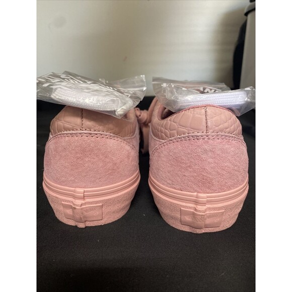 Vans The Webster Croco Bold Ni LX Low-Top Sneaker, Bridal Rose NWT size 10 - Picture 5 of 7